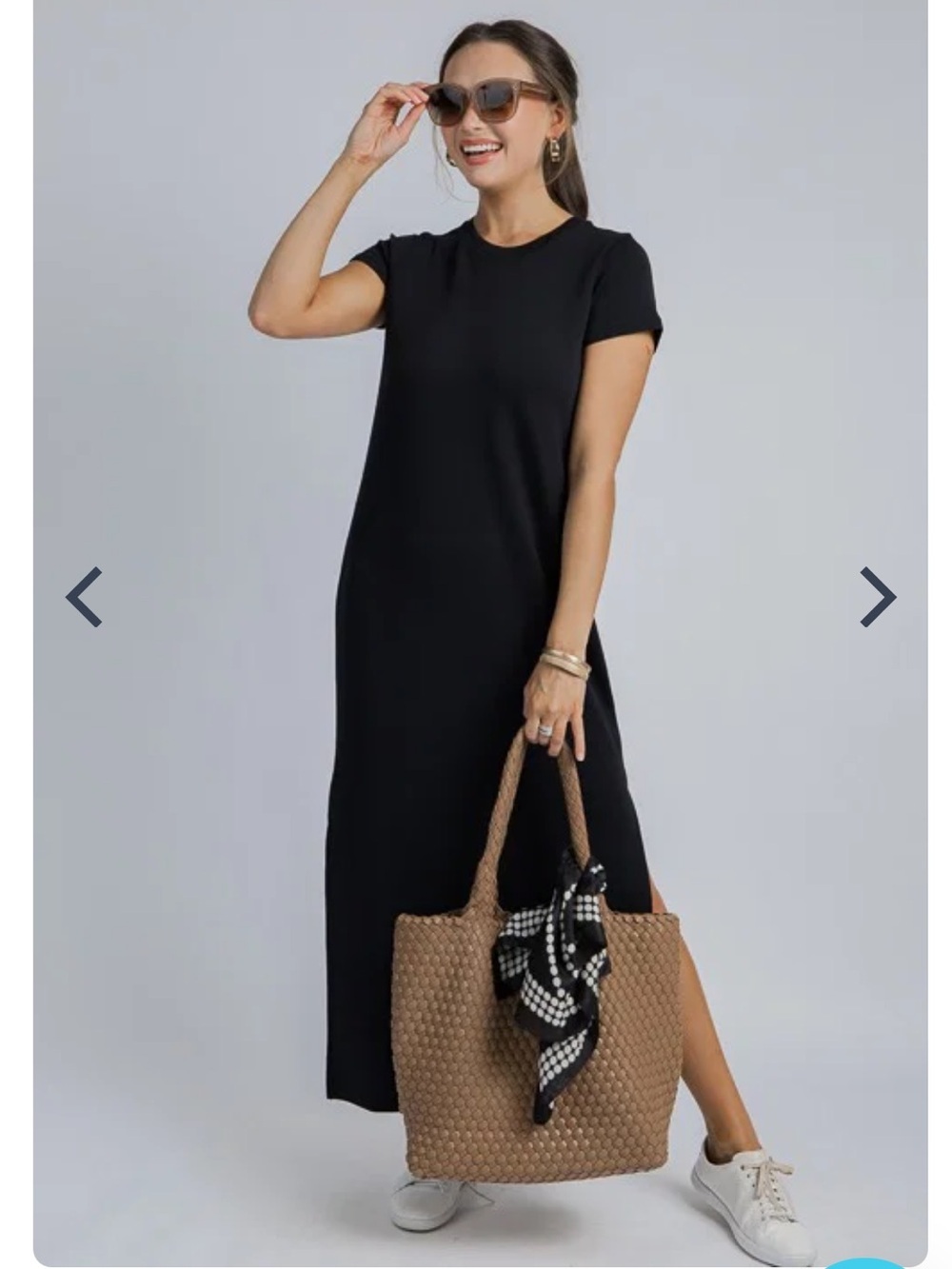 Spanx AirEssentials Maxi Dress Women’s Soft Luxe Travel Casual Lounge Comfort